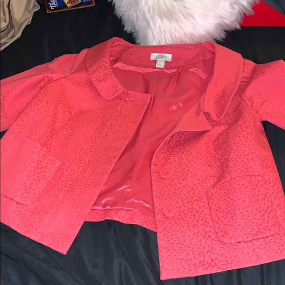 LOFT Jackets & Blazers - Pink work jacket